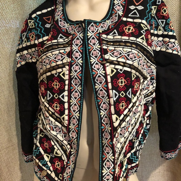 Atmosphere Jackets & Blazers - Atmosphere black embroidered Jacket